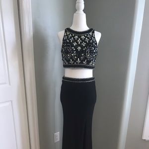 Sherri Hill formal 2 piece dress Size O